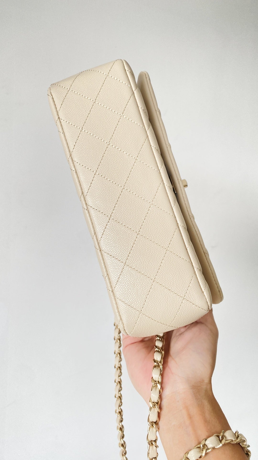 C*C Handle Bag Caviar