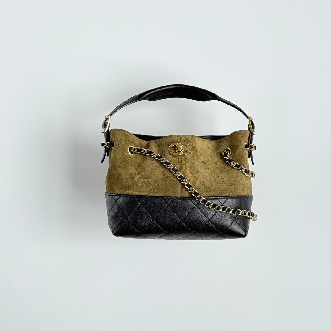C*C 26s Shopping Bag Suede Lambskin