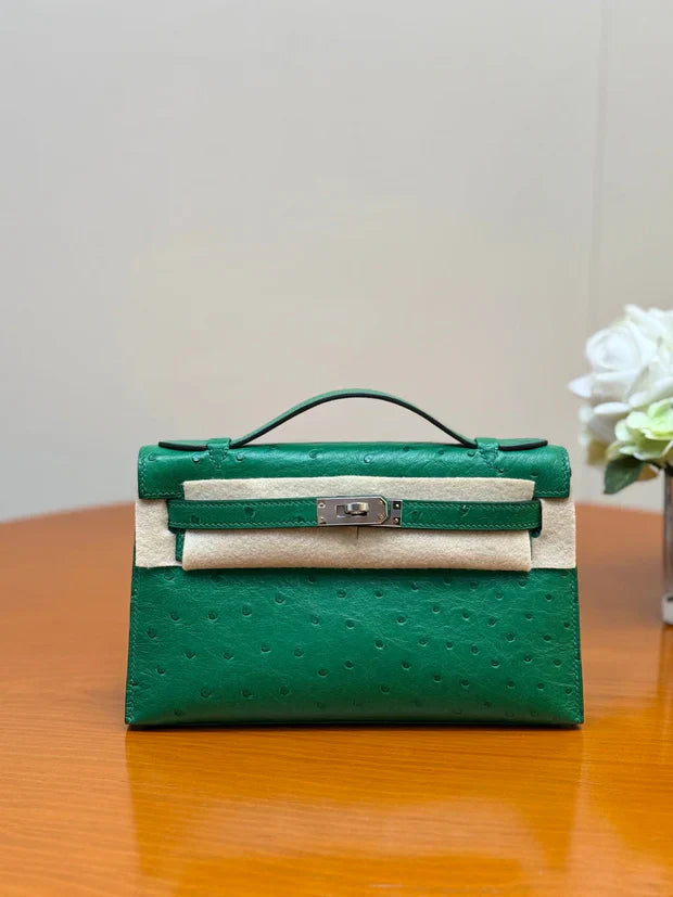 H*rmes 2026 Kelly Bag Ostrich Leather