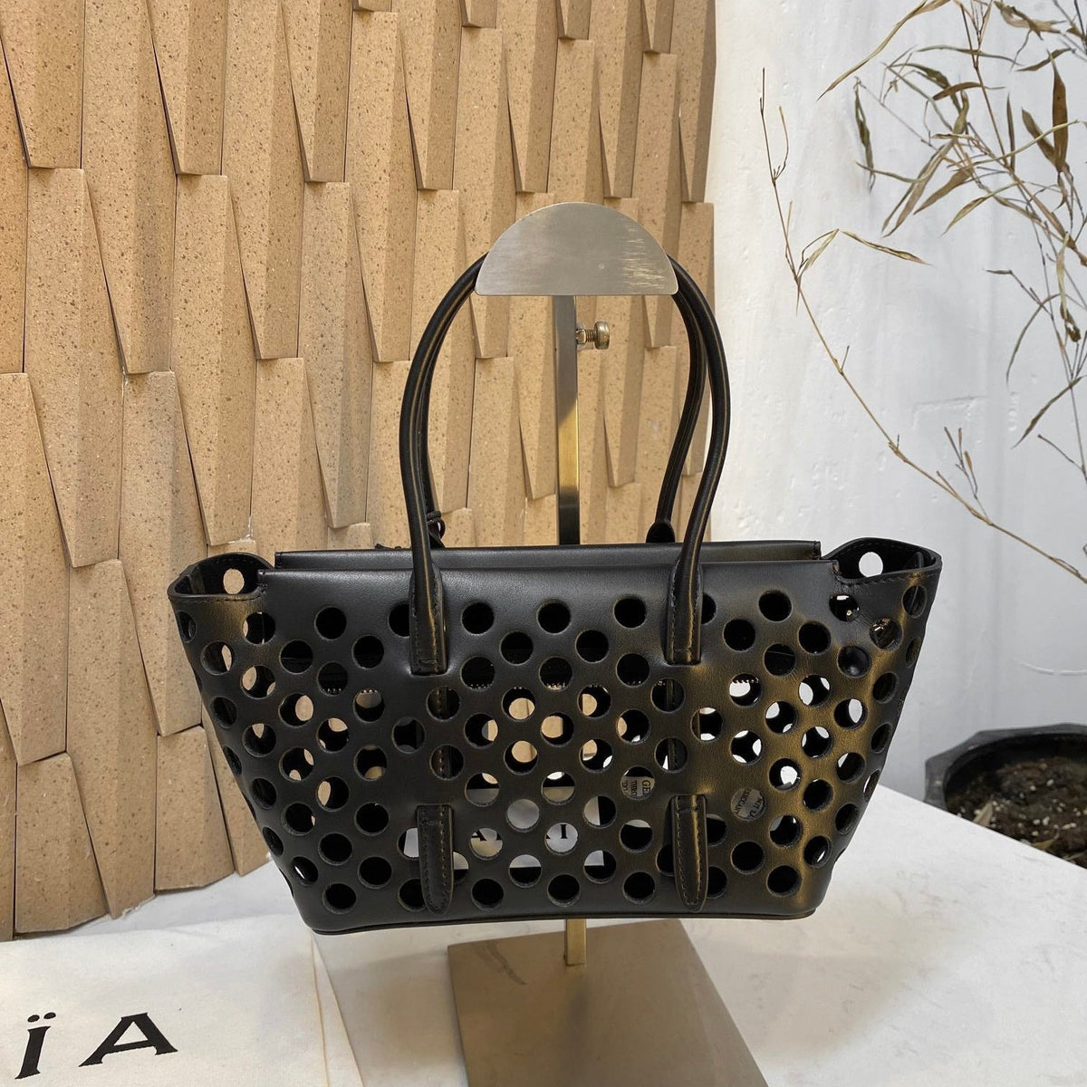 NEO MINA BAG PERFORATED CALFSKIN