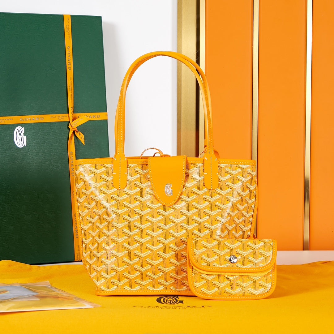 ANJOU BAG G*yardine CANVAS CALFSKIN