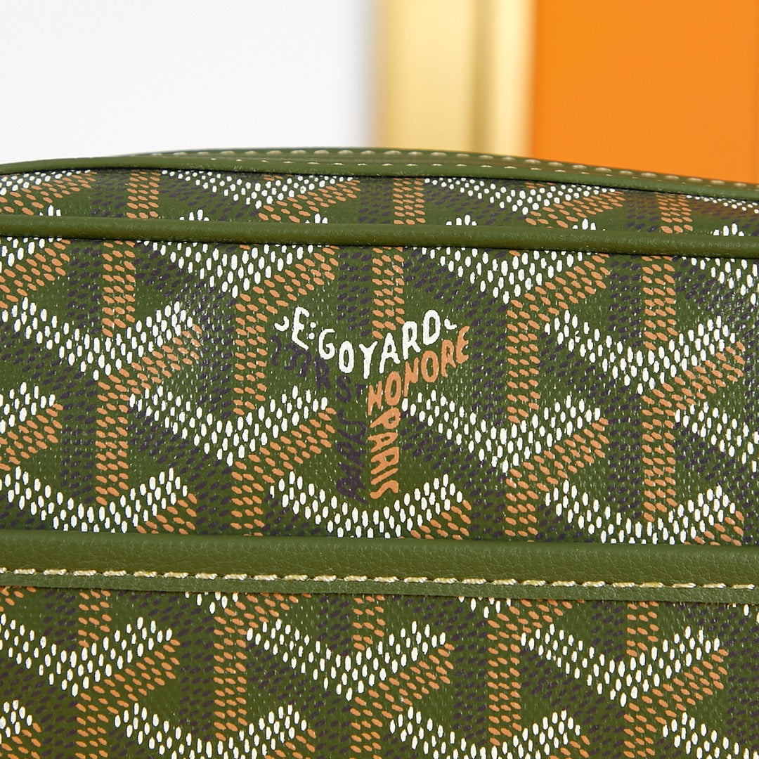 CAP-VERT PM BAG 22 IN WOODLAND GREEN G*yardine CANVAS