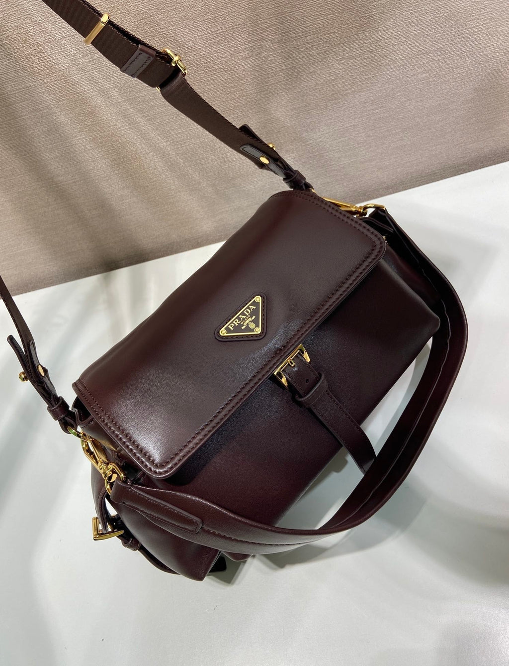 Pr*a Shoulder Bag Sheepskin
