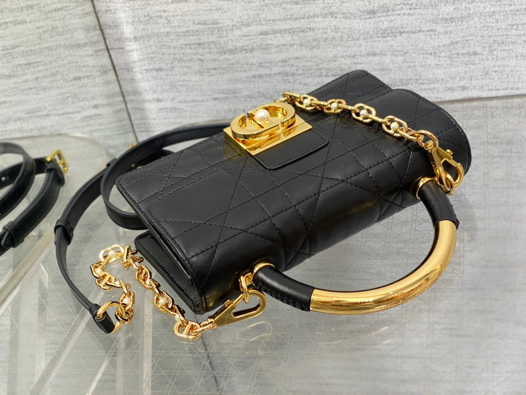 C*D Macrocannage Ange Shoulder Bag Calfskin