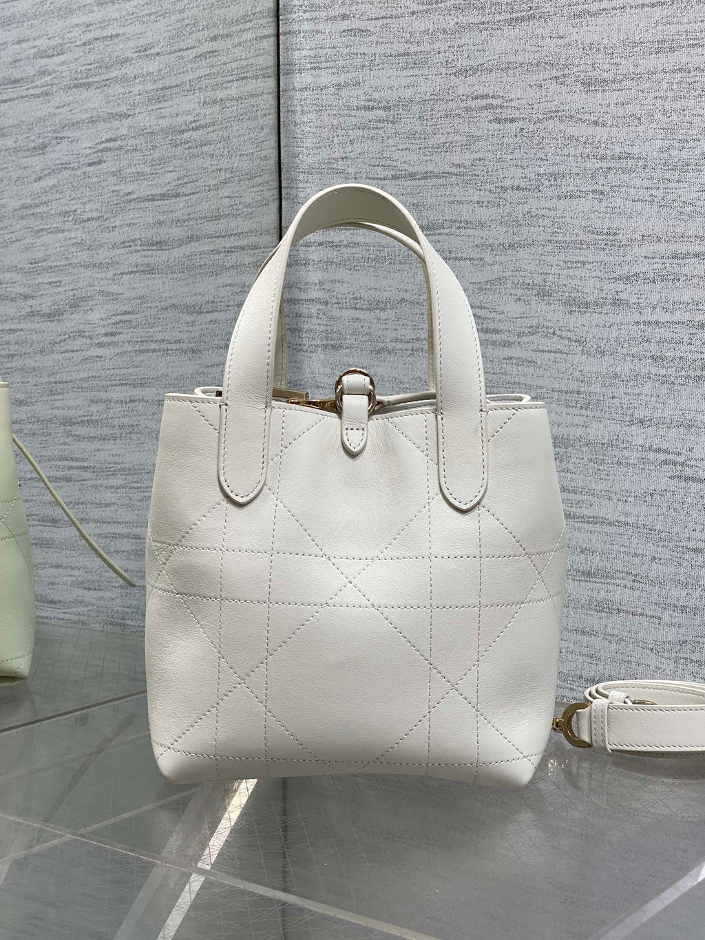C*D Toujours Bag Macrocannage Lambskin
