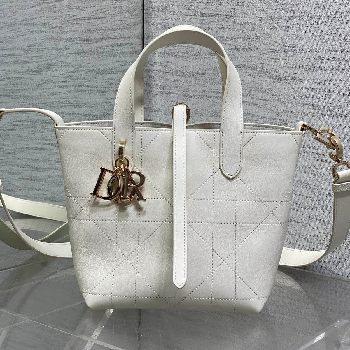 C*D Toujours Bag Macrocannage Lambskin