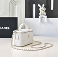 C*C 25C Vanity Case Caviar Leather