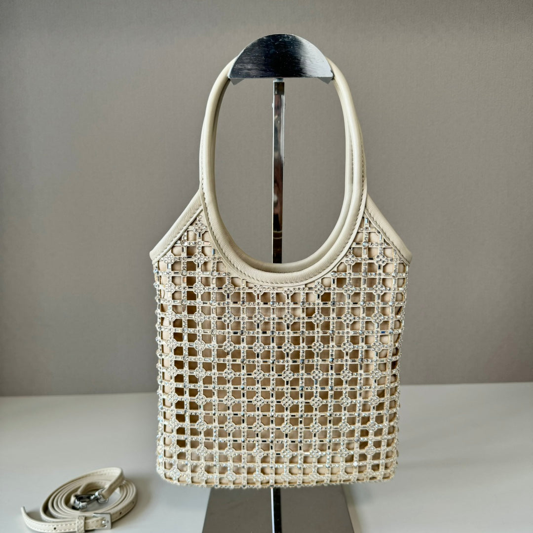 M*u*M*u diamond bag leather