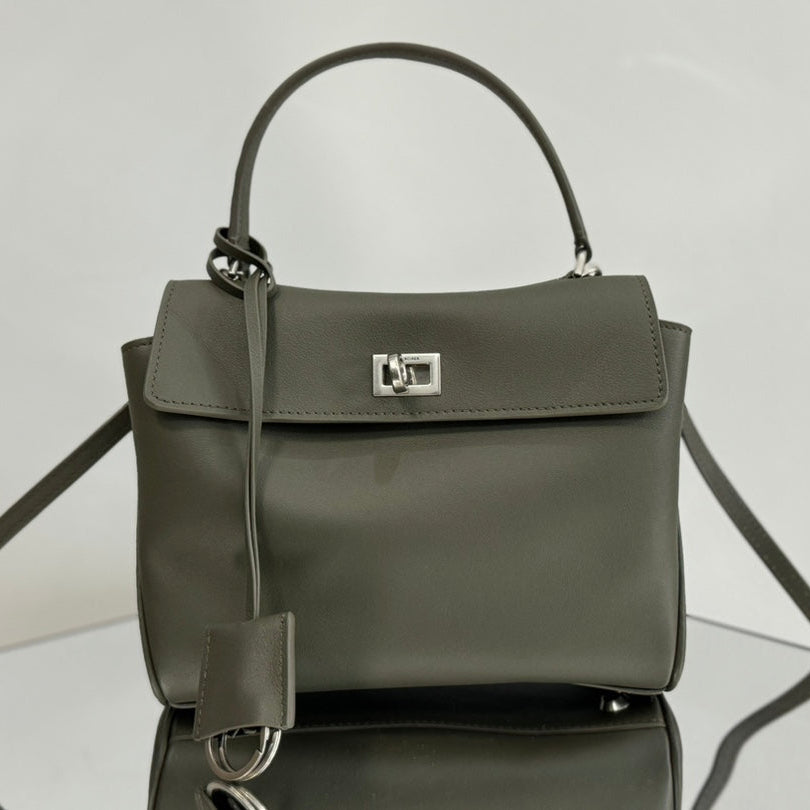 RODEO BAG SMOOTH CALFSKIN SILVER HARDWARE
