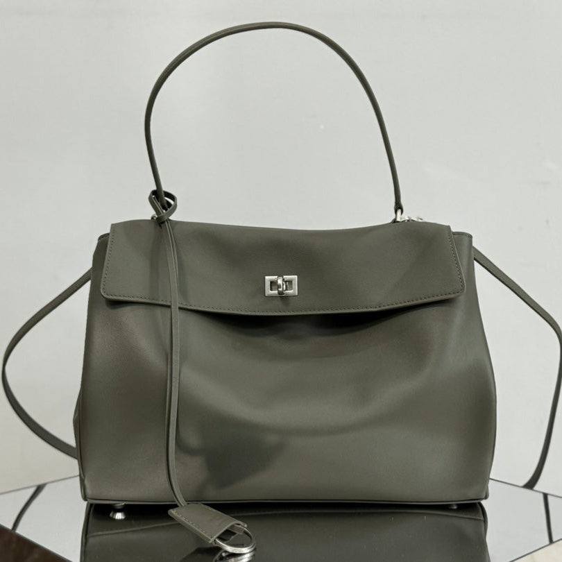 RODEO BAG SMOOTH CALFSKIN SILVER HARDWARE