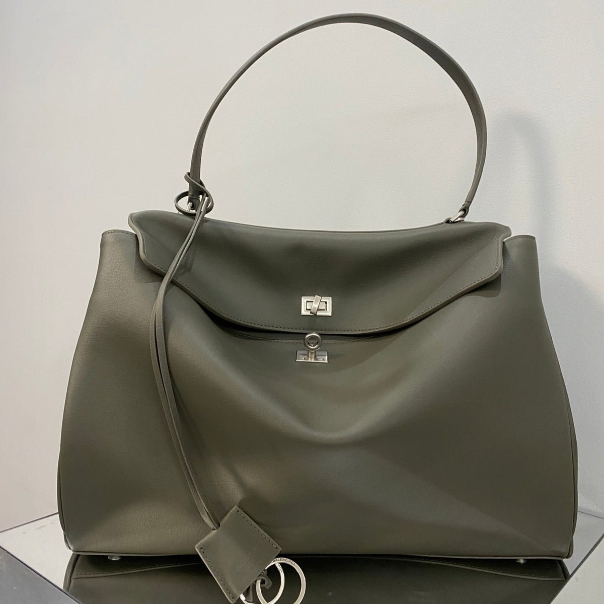 RODEO BAG SMOOTH CALFSKIN SILVER HARDWARE