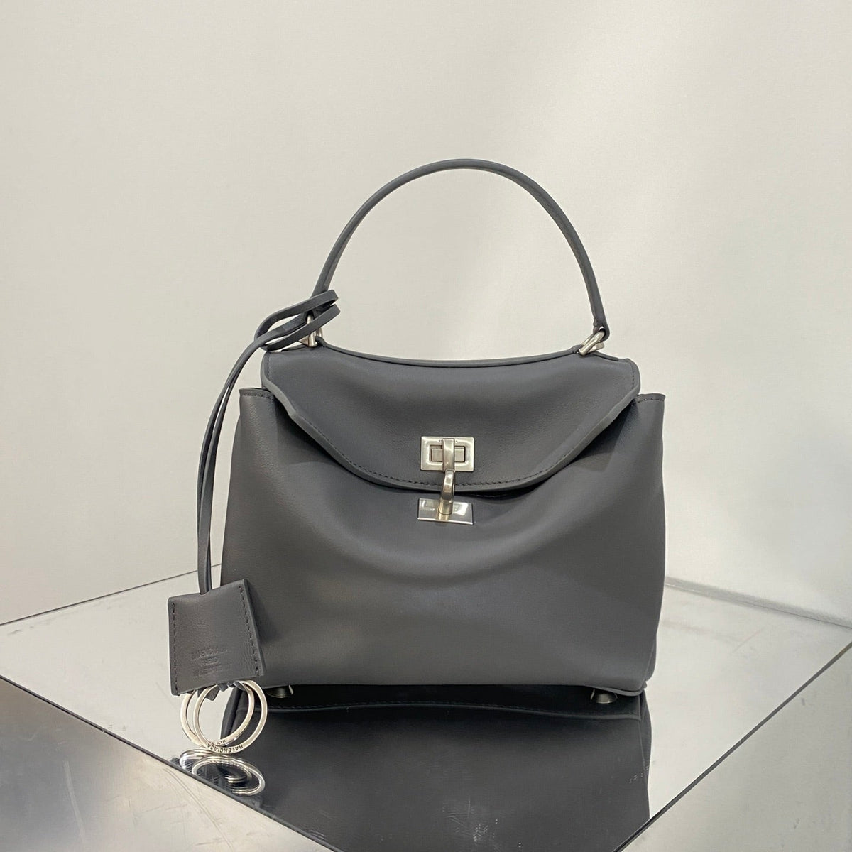 RODEO BAG SMOOTH CALFSKIN SILVER HARDWARE