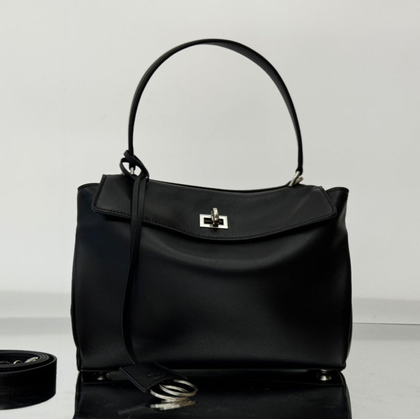 RODEO BAG SMOOTH CALFSKIN SILVER HARDWARE