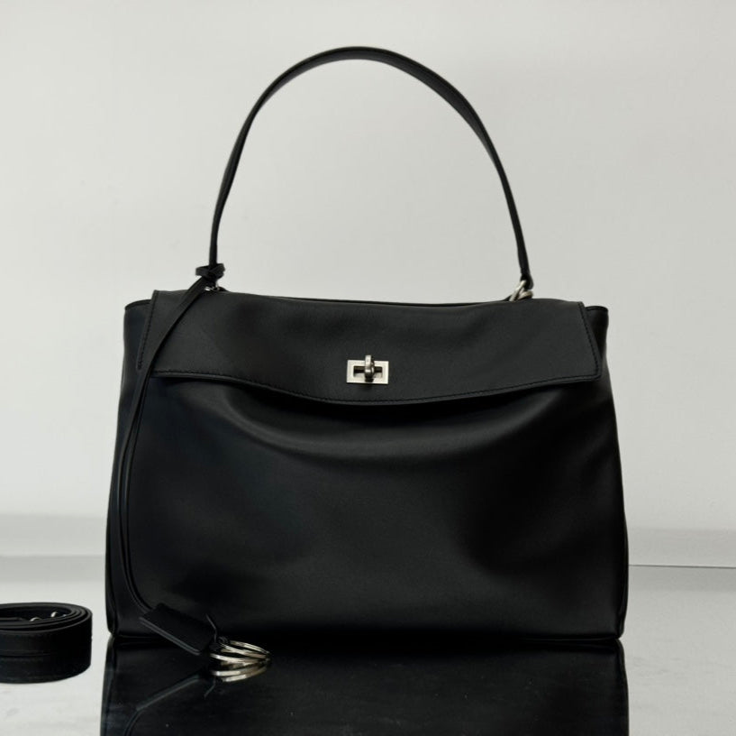 RODEO BAG SMOOTH CALFSKIN SILVER HARDWARE