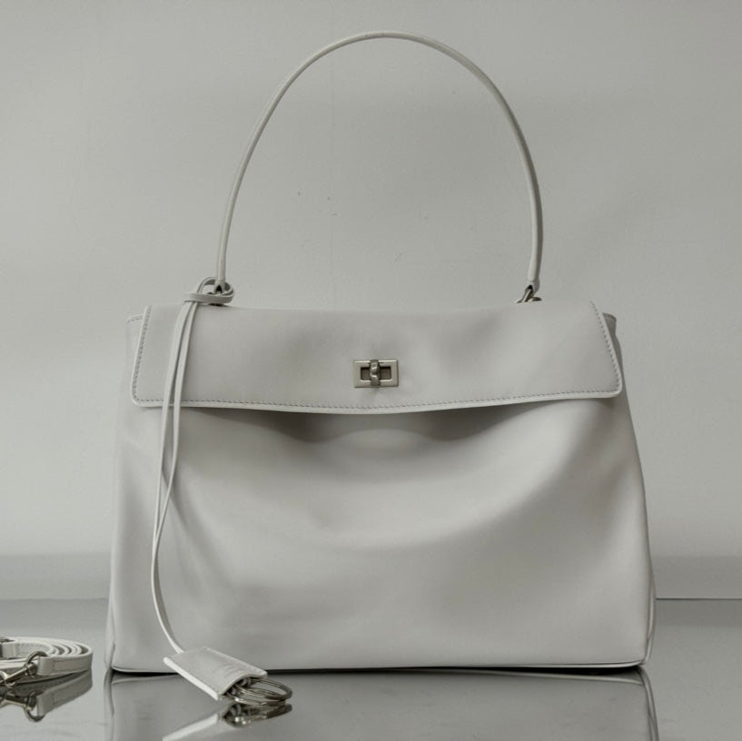 RODEO BAG SMOOTH CALFSKIN SILVER HARDWARE