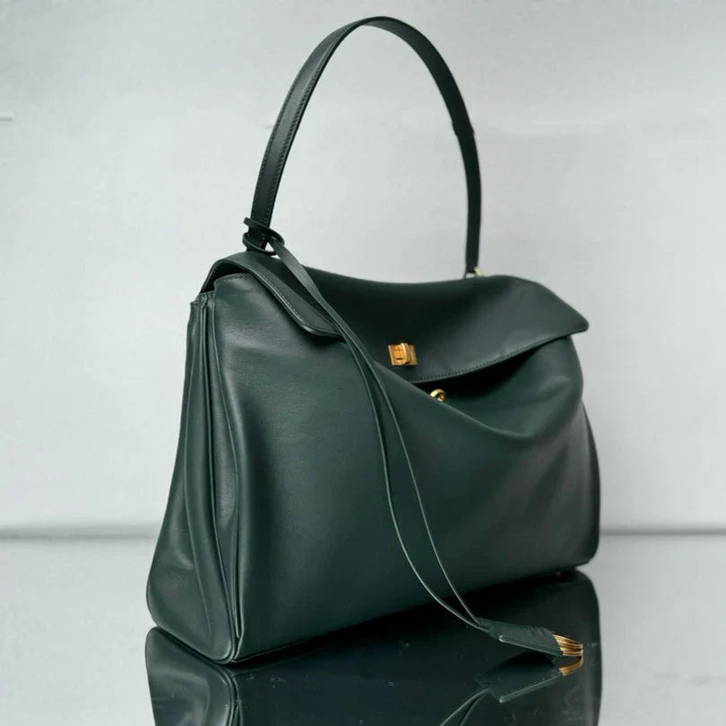B*lenciaga Bag Calfskin Gold Hardware