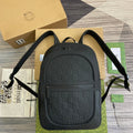 G*G BACKPACK 34 IN BLACK CALFSKIN