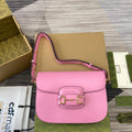 HORSEBIT 1955 SHOULDER BAG LAMBSKIN GOLD HARDWARE