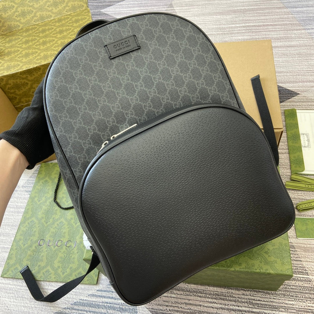 G*G BACKPACK TAG CALFSKIN CANVAS