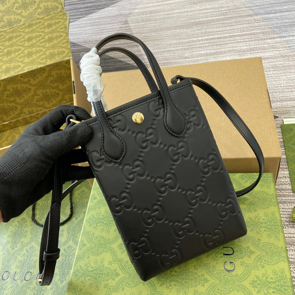 G*G SUPER BAG STRAP CALFSKIN