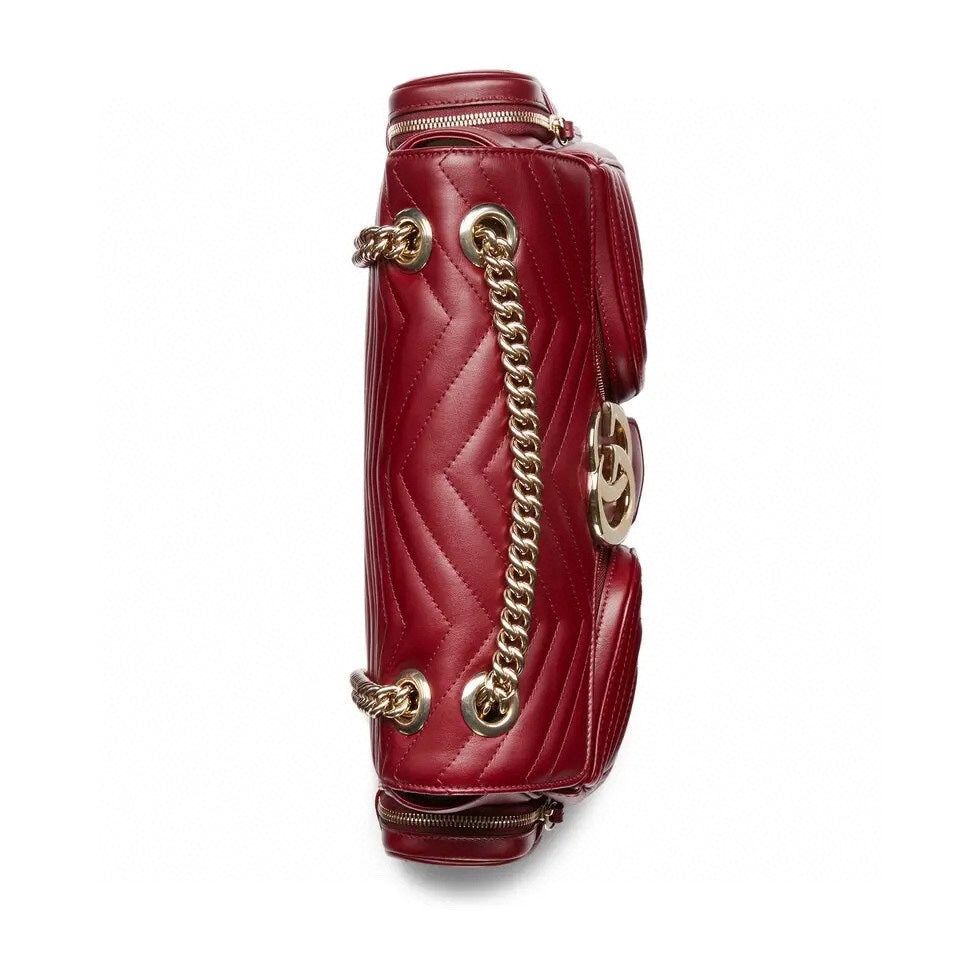MARMONT MULTI POCKET BAG CALFSKIN GOLD HARDWARE