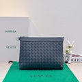 B*V Handbag 33cm Blue Cafskin