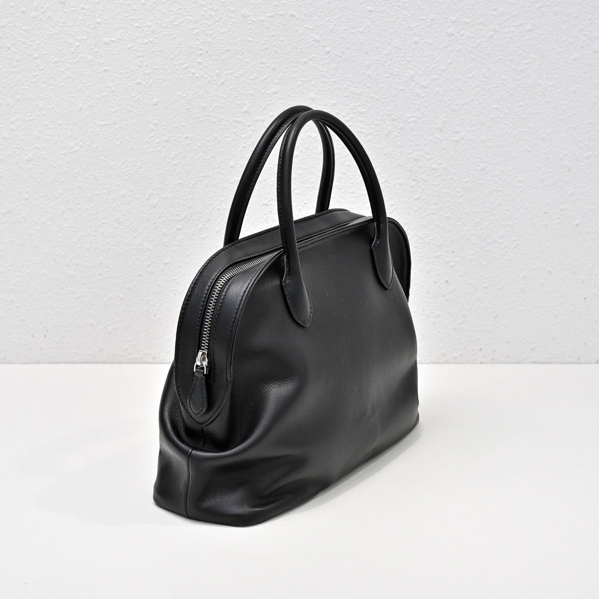 The R*w Agnes Tote Bag 30cm Black Leather