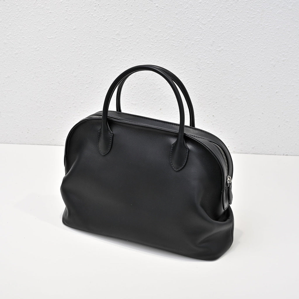 The R*w Agnes Tote Bag 30cm Black Leather