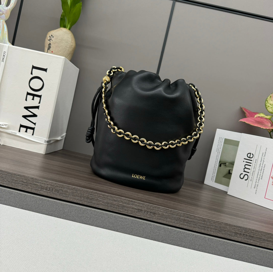 L*ewe Flamenco Purse Bucket Lambskin Ghw