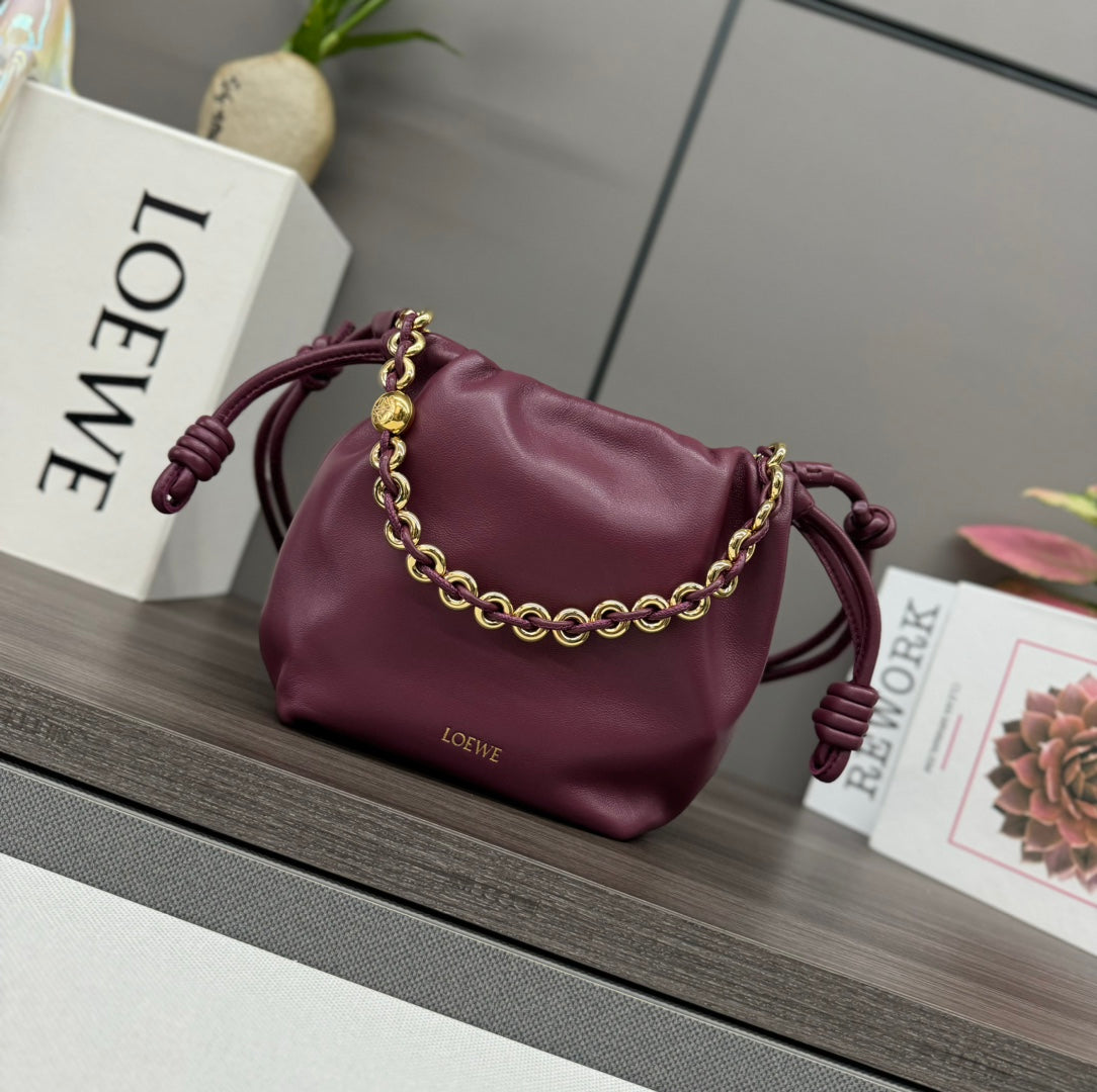 L*ewe Flamenco Purse Lambskin Ghw