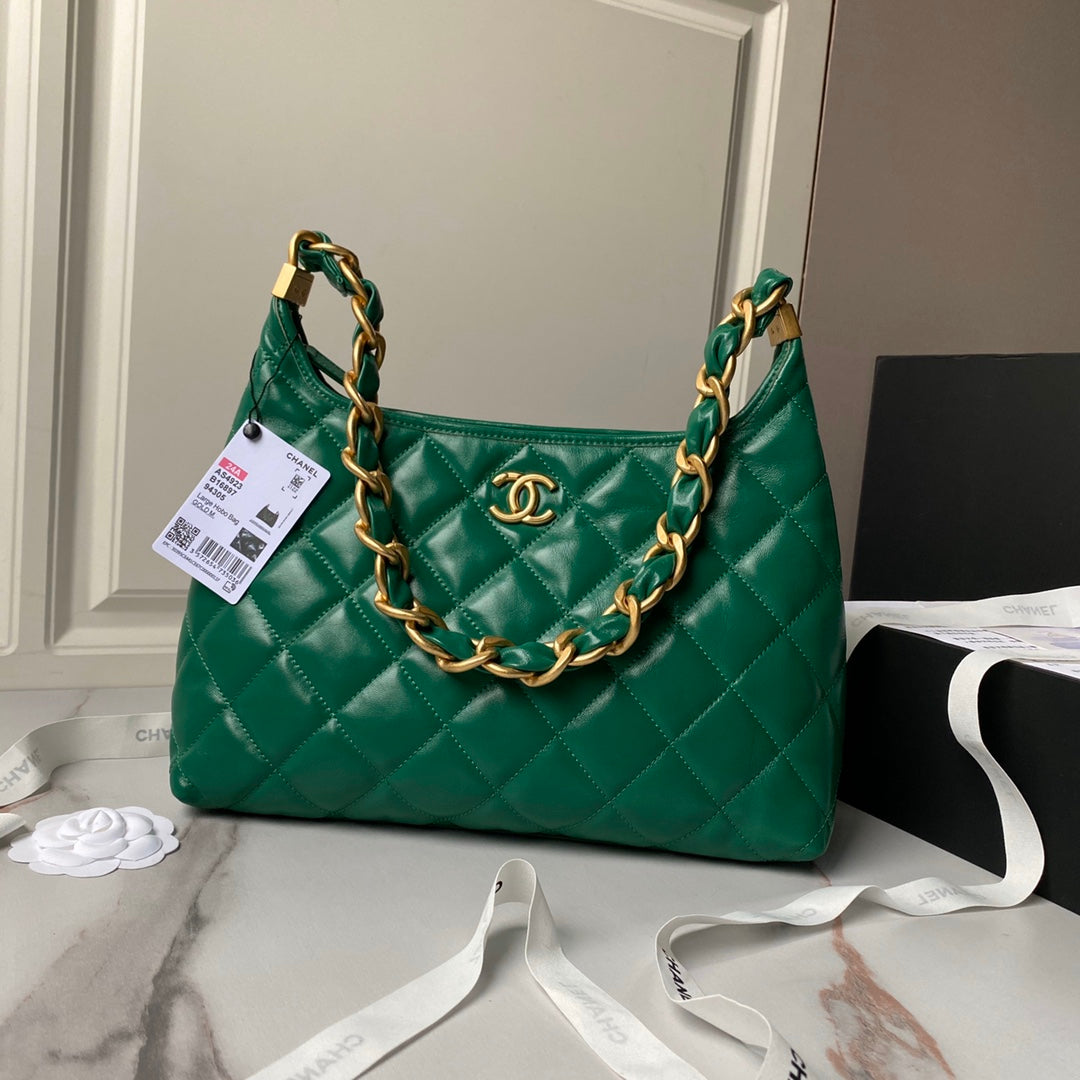 24A HOBO BAG CALFSKIN GOLD HARDWARE