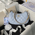 24P C*C HOBO BAG LAMBSKIN GOLD HARDWARE