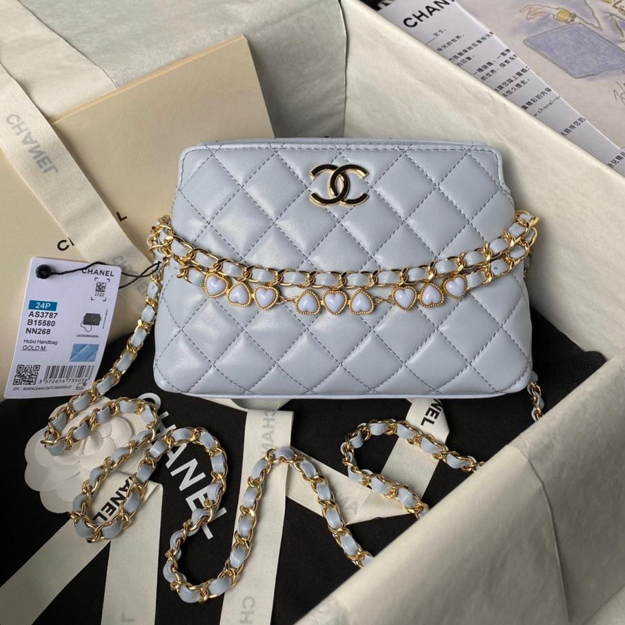 24P CLUTCH CHAIN LAMBSKIN