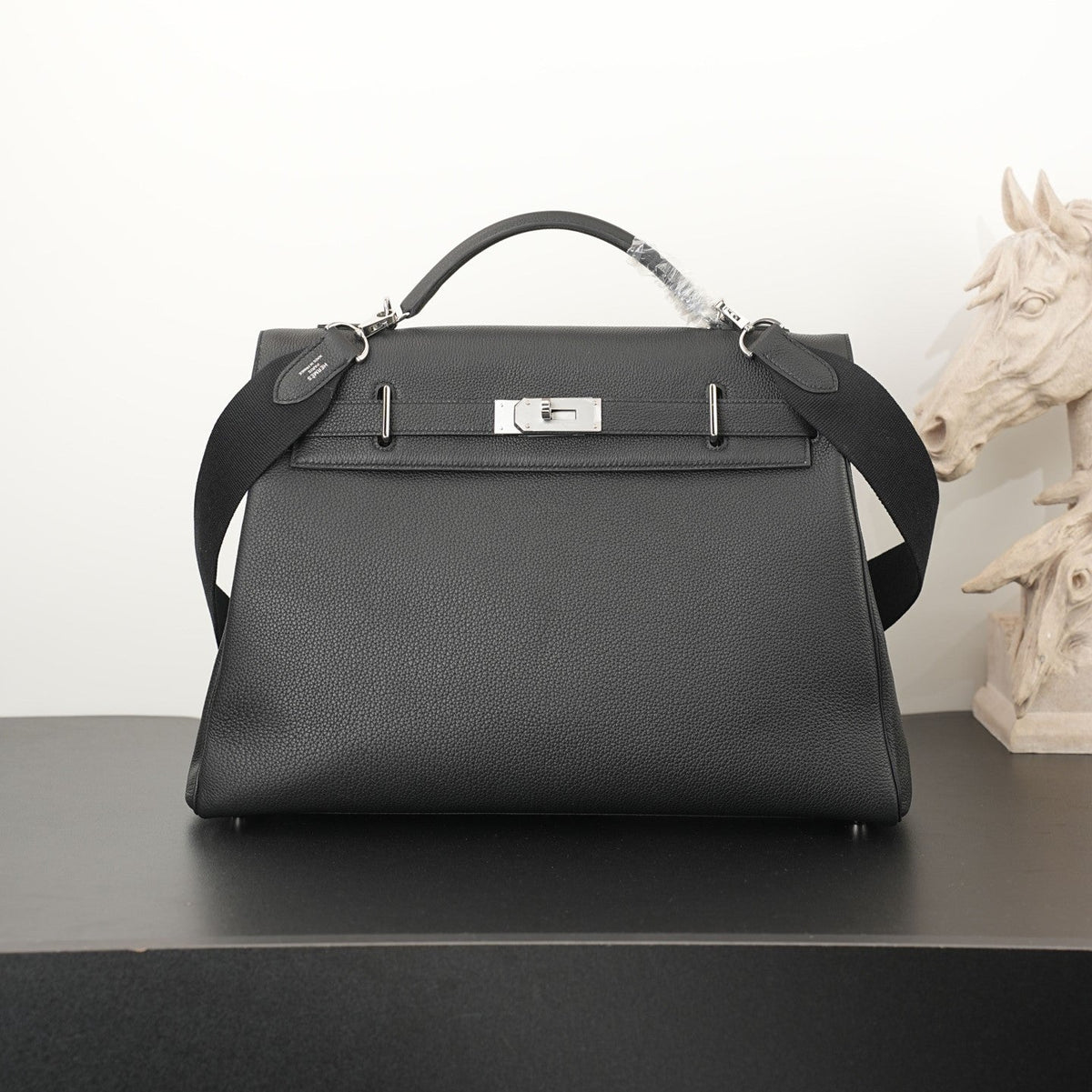 H*M Kelly Max Bag Togo Leather