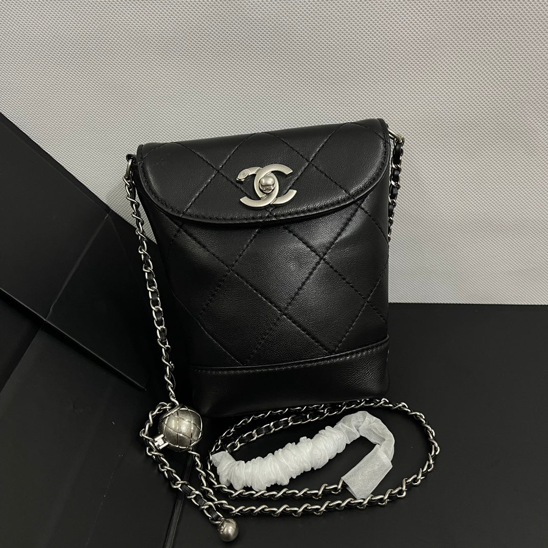 C*C Phone Holder Bag Lambskin