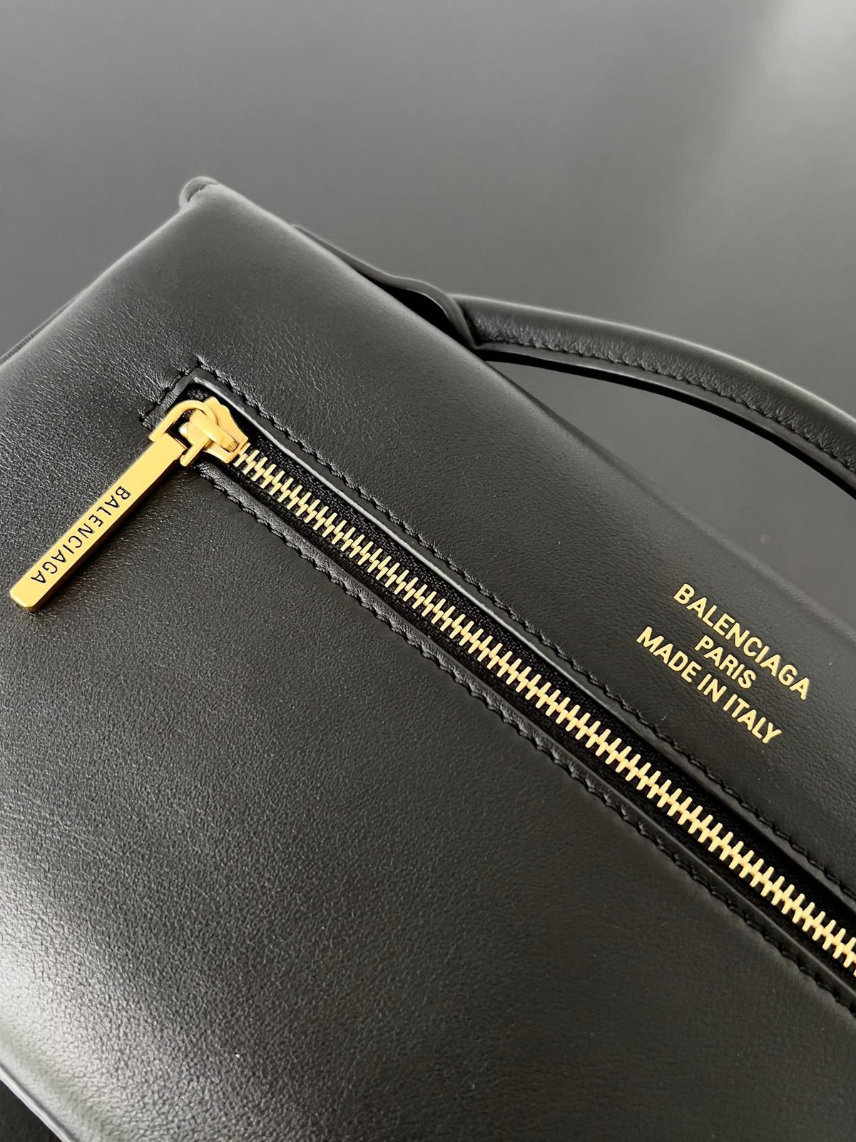 BEL AIR CLUTCH NAPPA LAMBSKIN GOLD HARDWARE