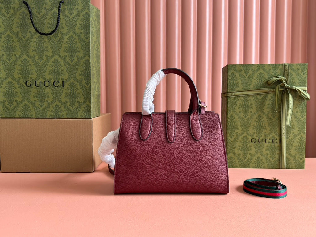 G*cci Jackie Tote Bag Leather