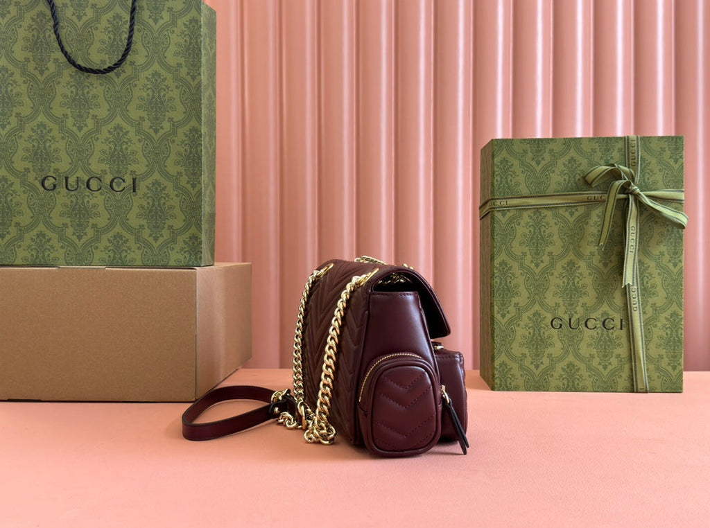 G*cci Marmont Bag Leather
