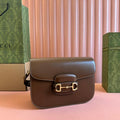 G*G 1955 Horsebit Bag Calfskin Gold Hardware