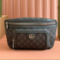 G*cci Interlocking G belt bag Leather Canvas