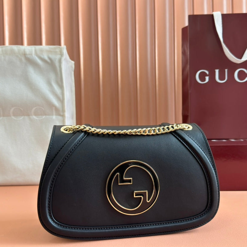 G*cci Blondie Shoulder Bag Calfskin