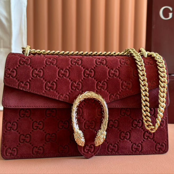 G*cci Dionysus Bag Suede Leather