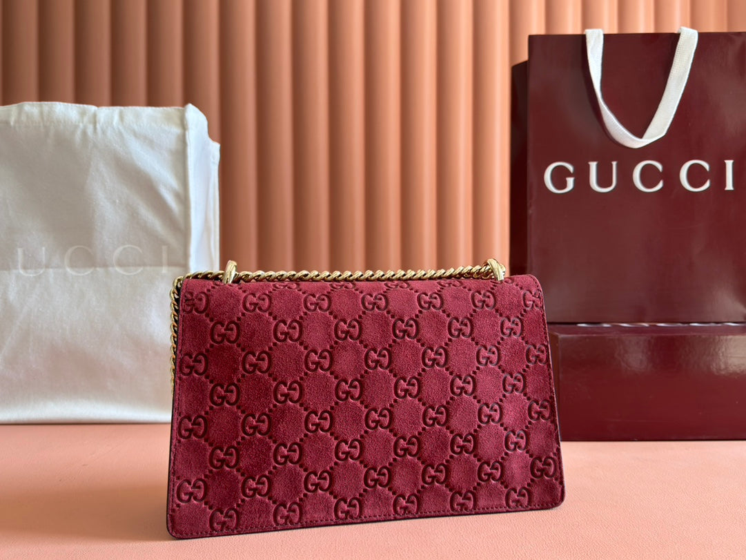 G*cci Dionysus Bag Suede Leather