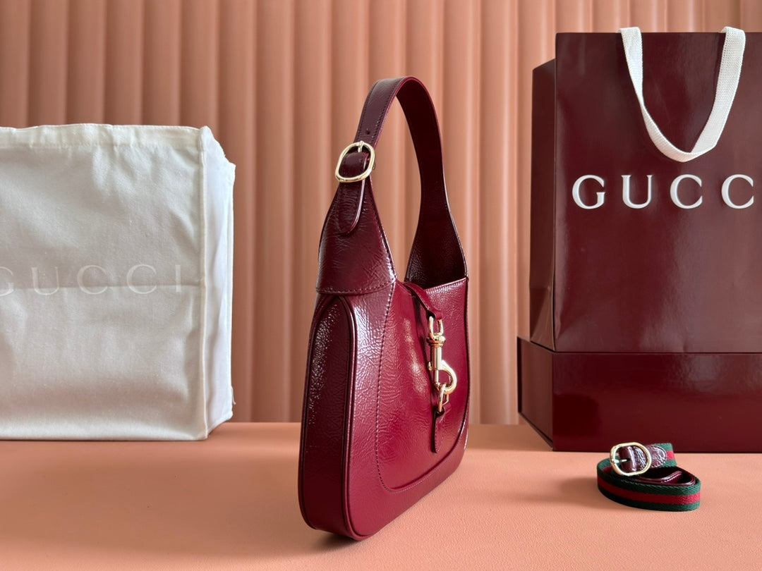 G*cci Jacket Bag Patent Leather