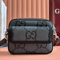 G*cci Waistbag Grey mix Black Leather