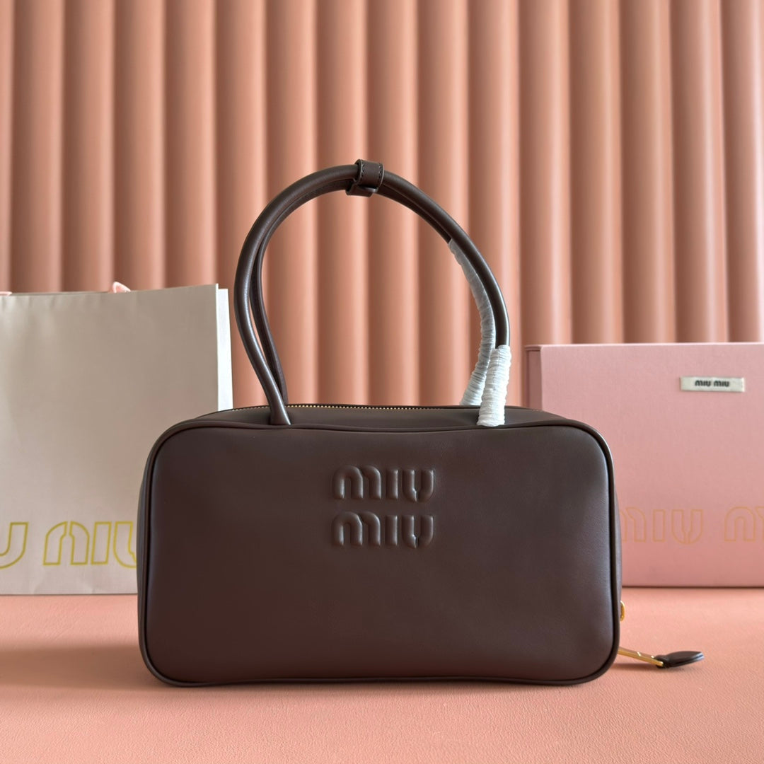 M*u Beau Top Handle Bag Smooth Cowhide