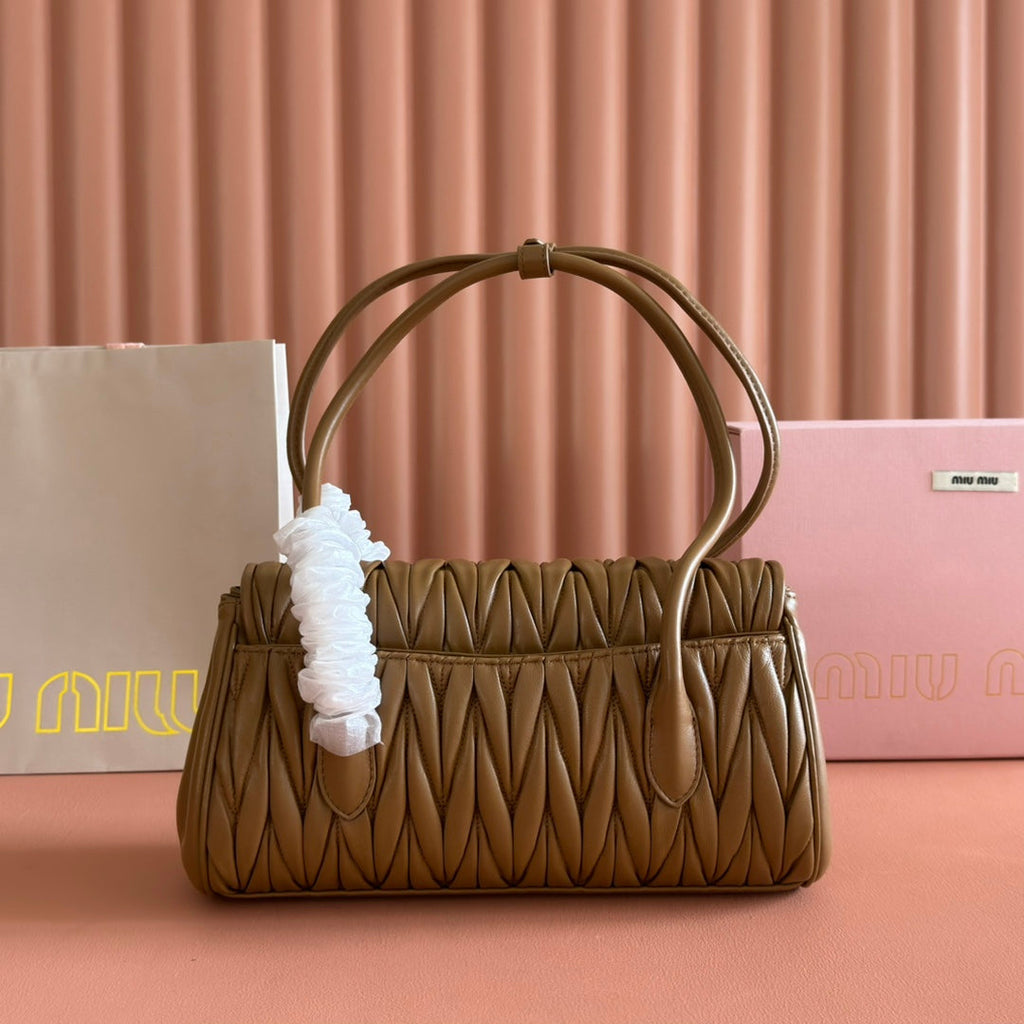 M*u 5bd265 Matelassé Shoulder Bag Lambskin