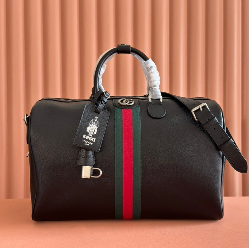 G*G Savoy Duffle Bag Leather