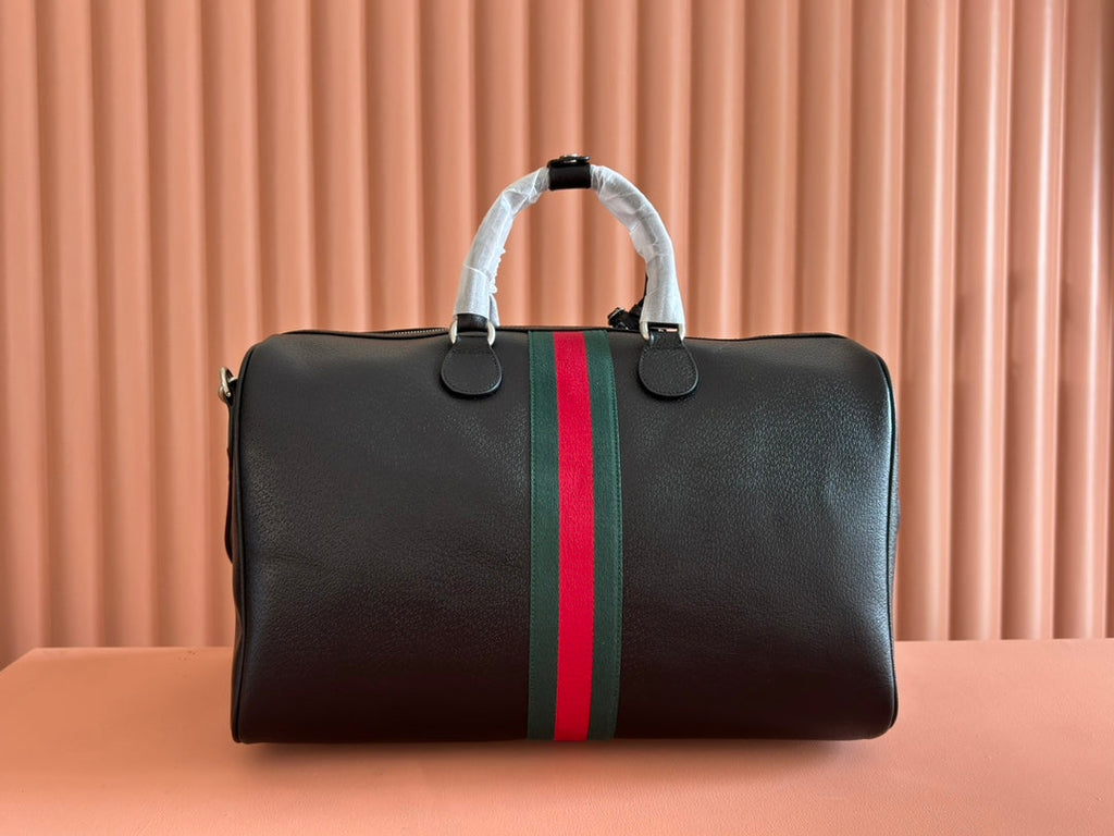 G*G Savoy Duffle Bag Leather