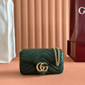 G*cci Marmont Bag Lambskin Gold Hardware